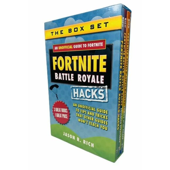 Toys The Unofficial Guide To Fortnite Battle Royale Hacks 3 Book Box